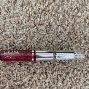 clinique lip gloss and lipstick- NEW